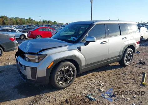 2025 Hyundai Santa Fe Se из США, поврежденный, VIN 5NMP14GL5SH095578